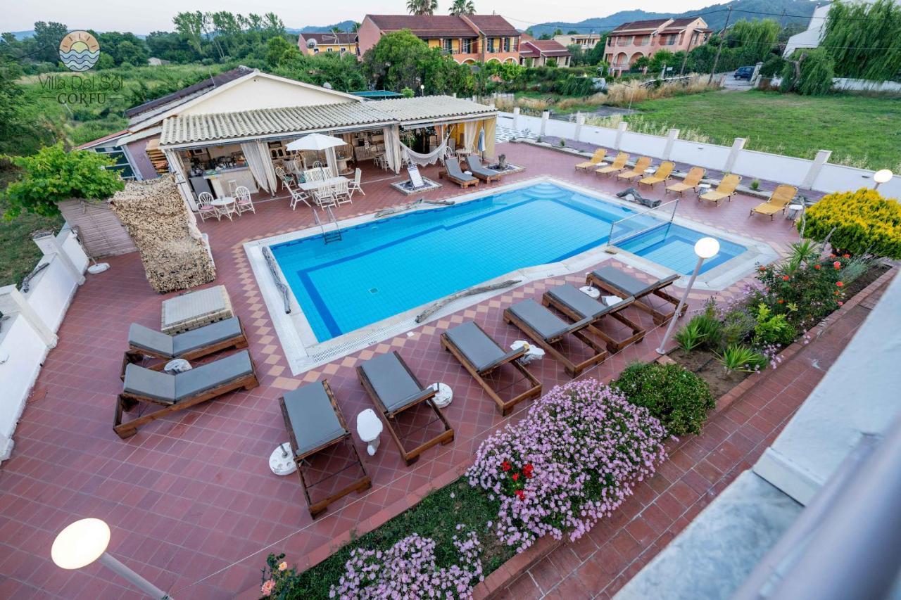 Villa Del Sol Corfu Sidárion Eksteriør billede