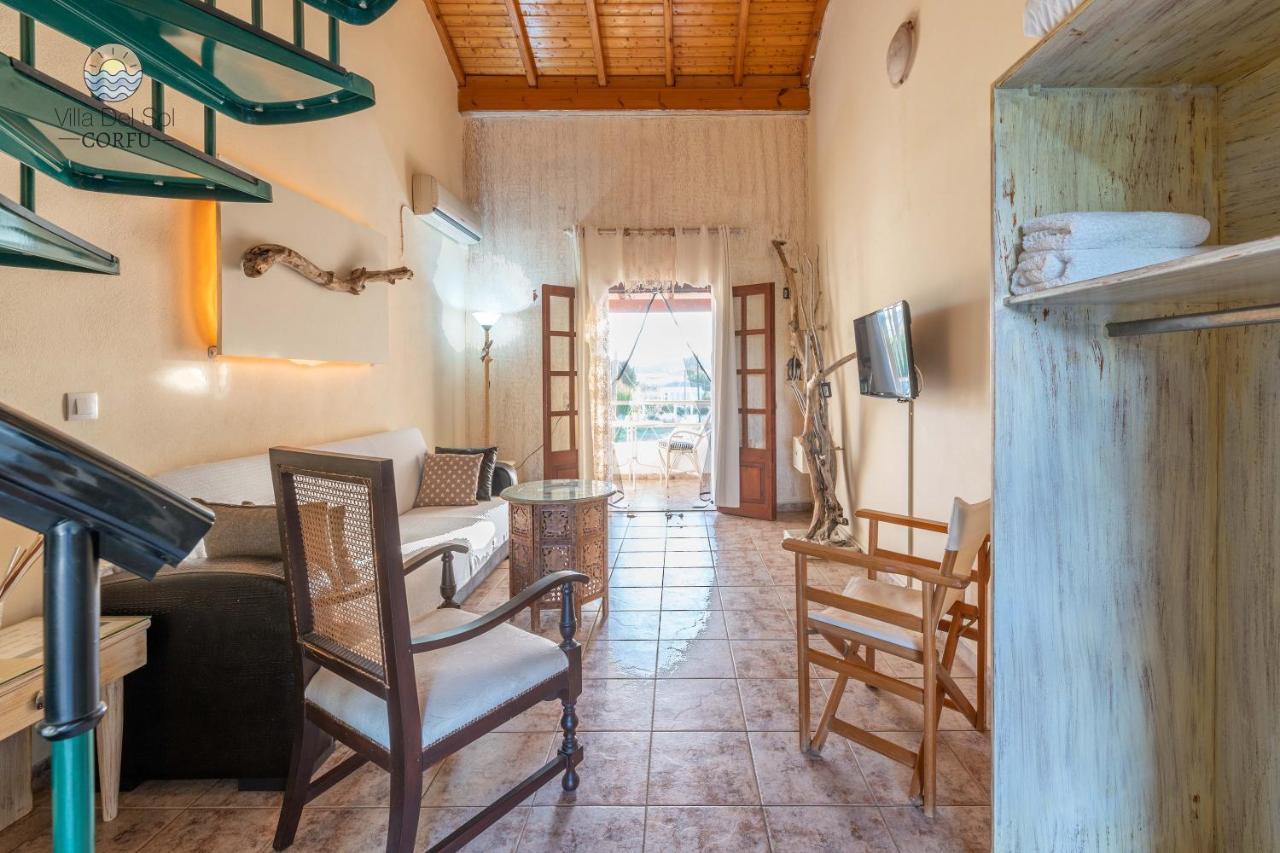 Villa Del Sol Corfu Sidárion Eksteriør billede