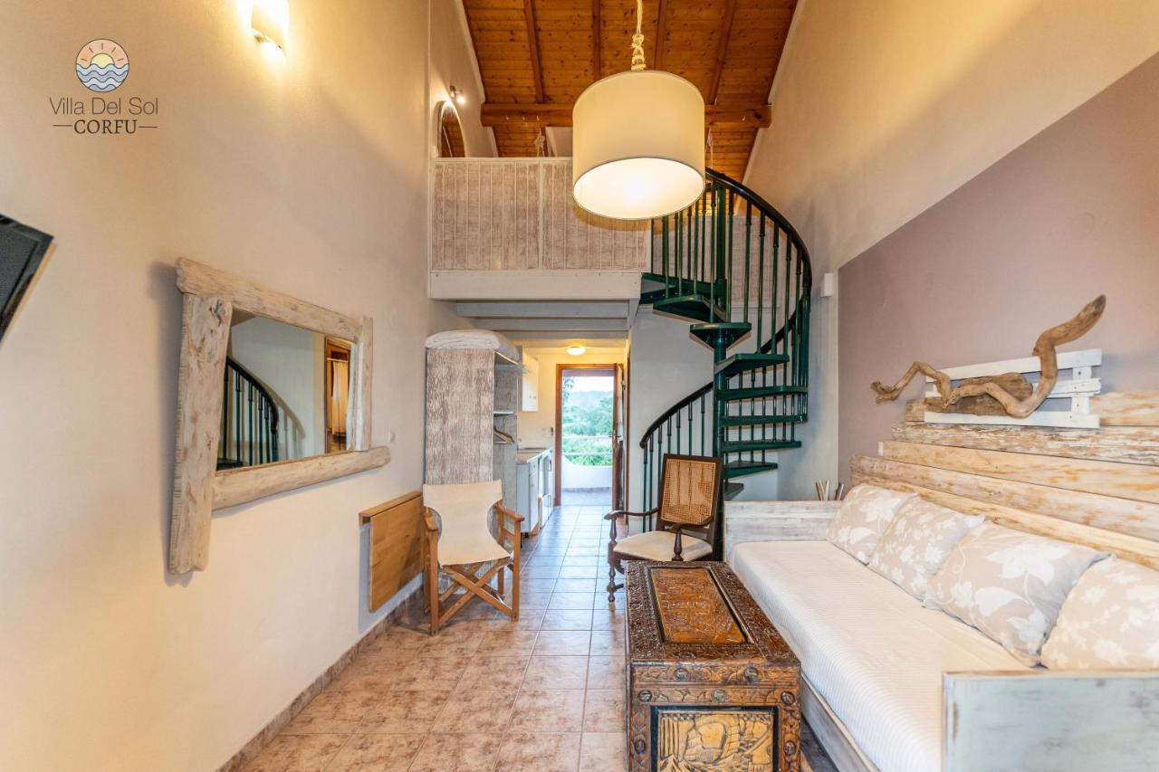 Villa Del Sol Corfu Sidárion Eksteriør billede