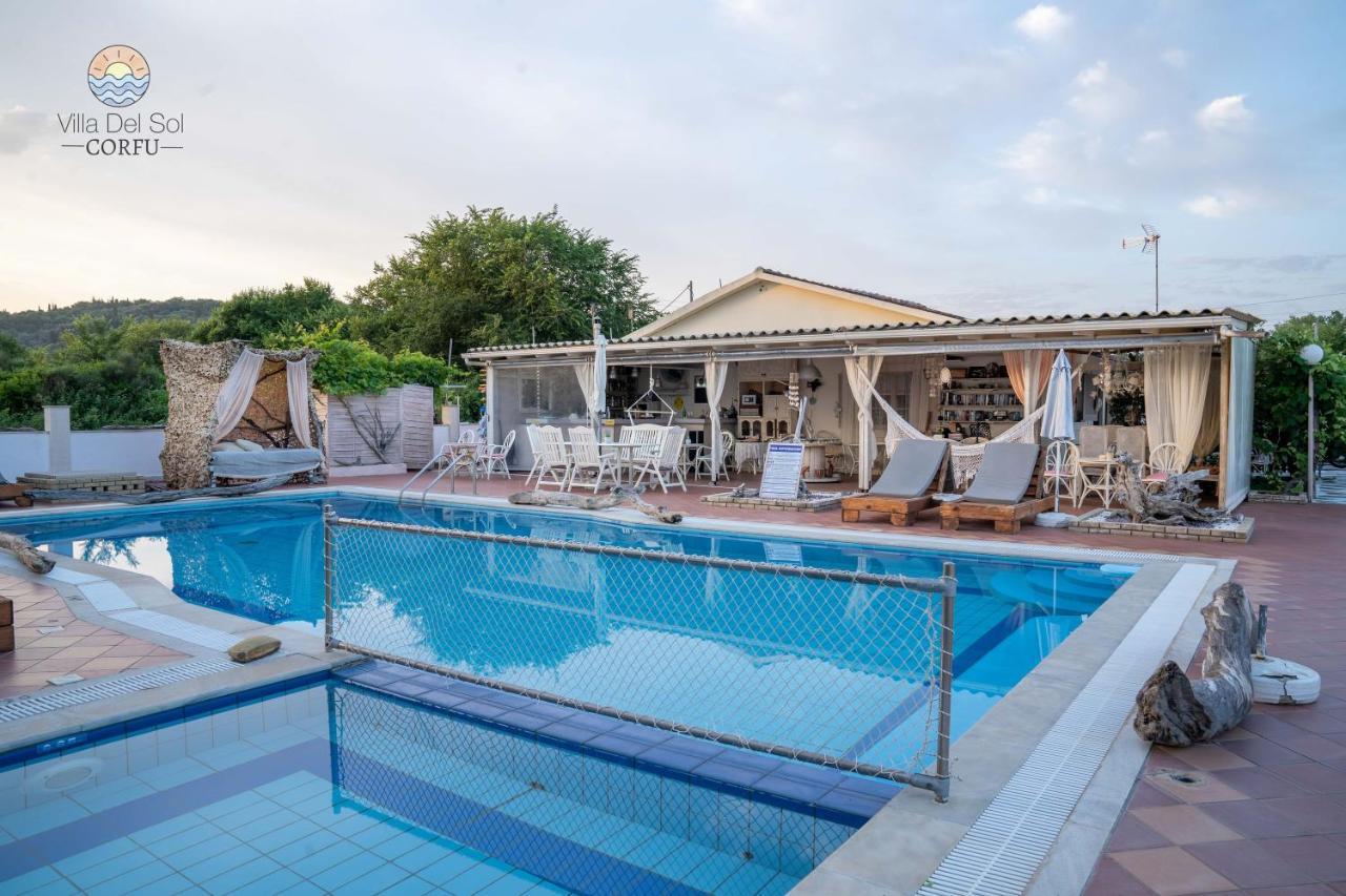 Villa Del Sol Corfu Sidárion Eksteriør billede