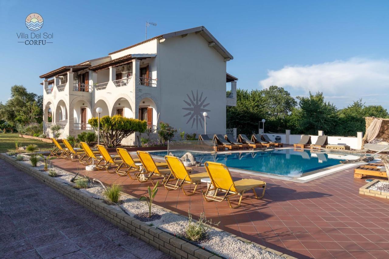 Villa Del Sol Corfu Sidárion Eksteriør billede