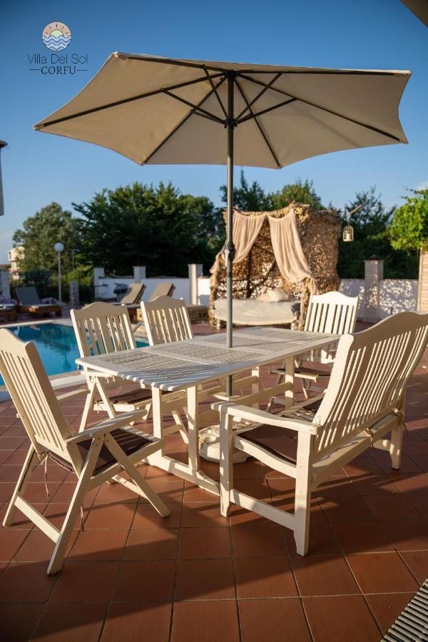 Villa Del Sol Corfu Sidárion Eksteriør billede