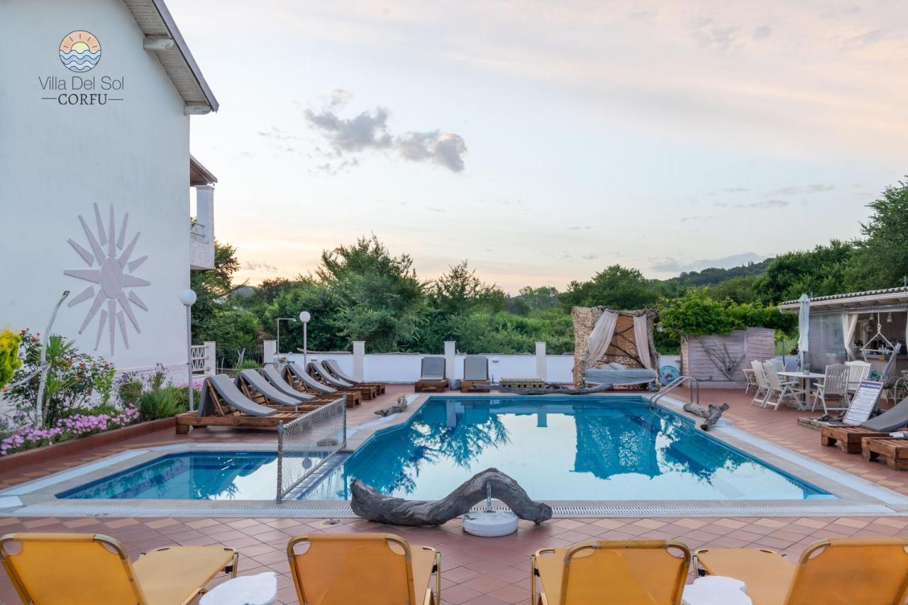 Villa Del Sol Corfu Sidárion Eksteriør billede