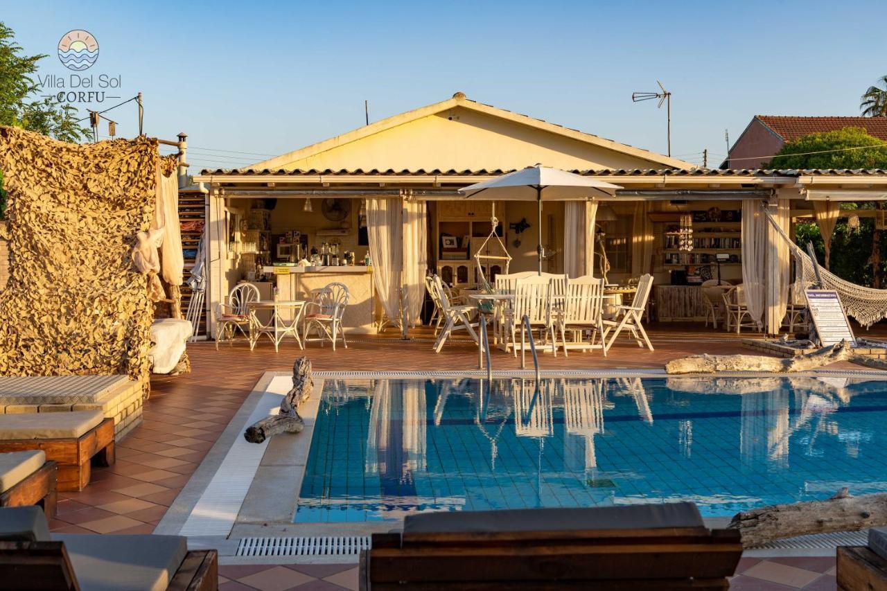 Villa Del Sol Corfu Sidárion Eksteriør billede